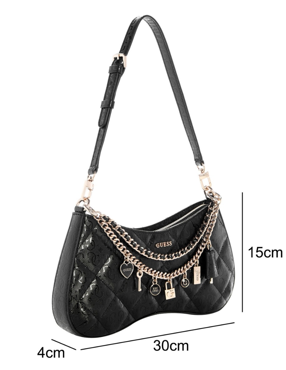 Bolsa shoulder Guess Libby para mujer